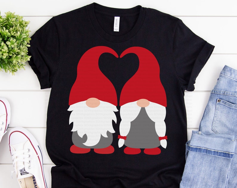 Download Gnome svg Valentine's Gnomes svg Valentines Day svg | Etsy