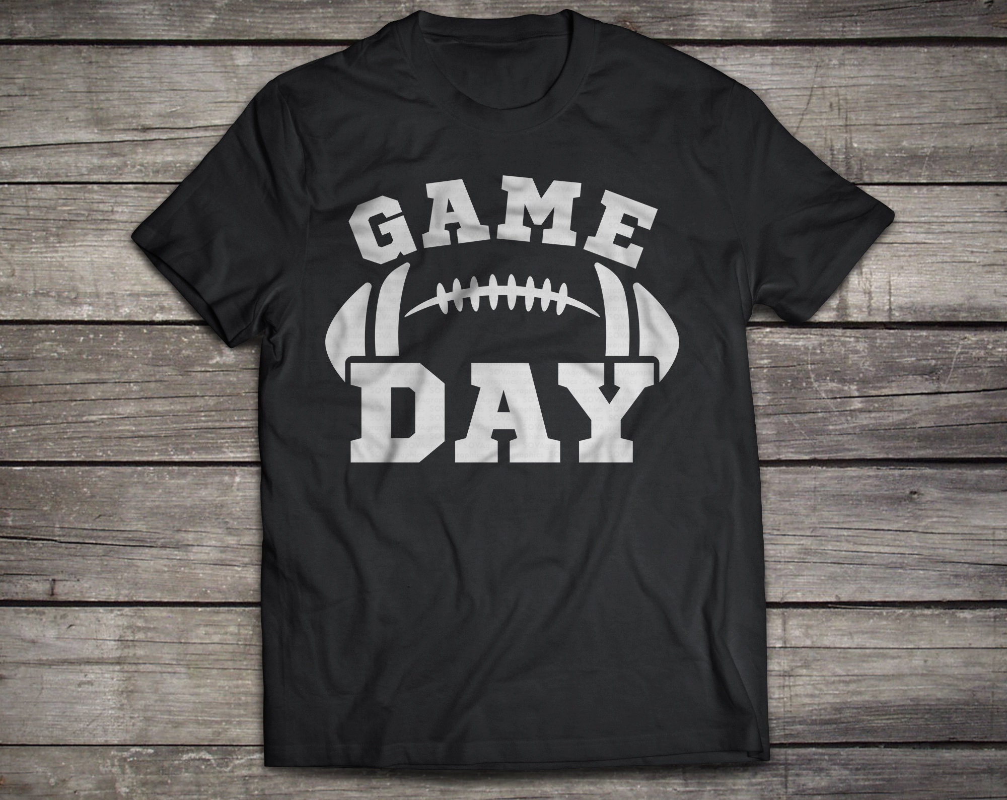 Game Day svg Football svg dxf png Game Day Shirt Football Etsy