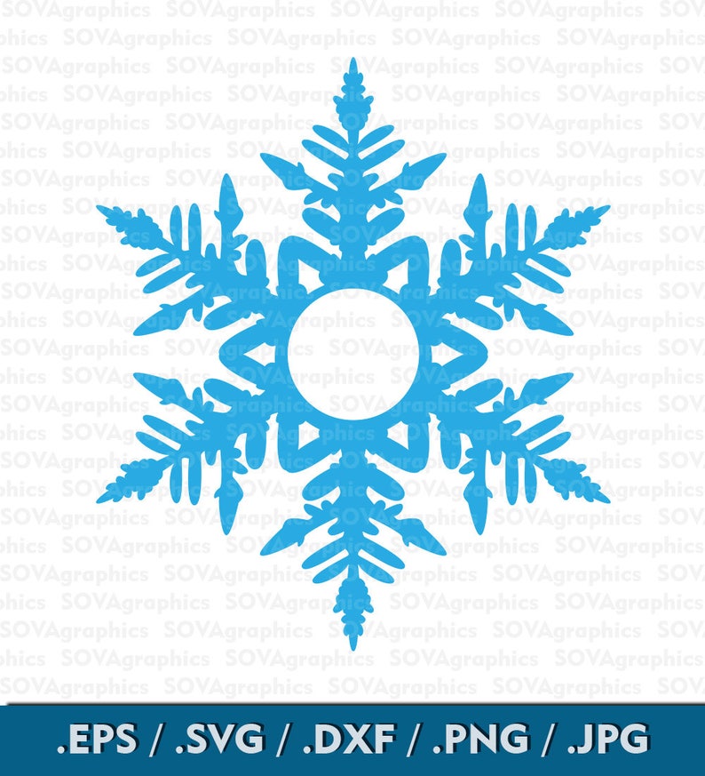 Download Snowflake svg Monogram svg Snow svg Winter svg Christmas ...
