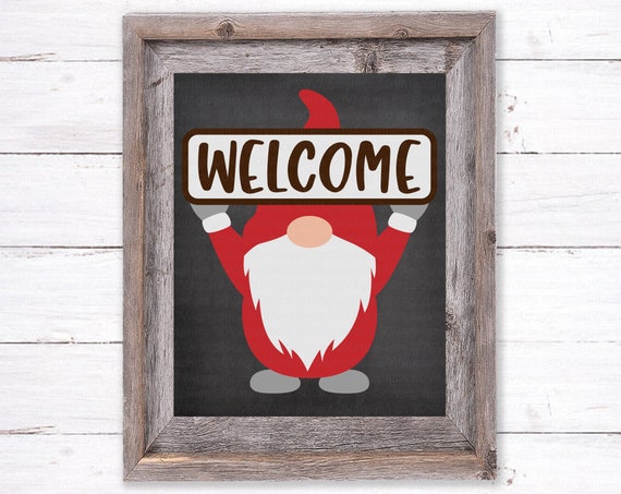 Download Welcome Gnome Svg Welcome Sign Svg Welcome Svg Gnome Svg Etsy