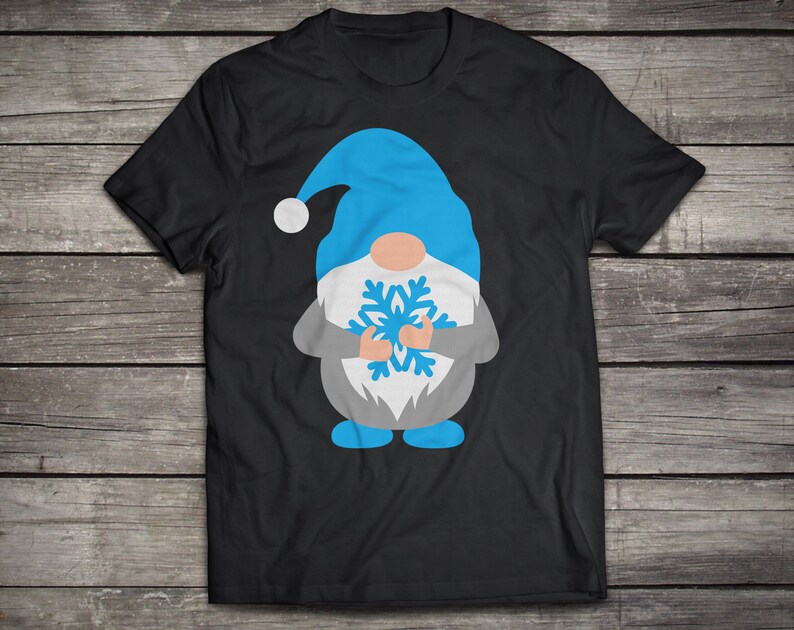 Download Gnome svg Winter Gnome svg Gnome with Snowflake svg Nordic ...