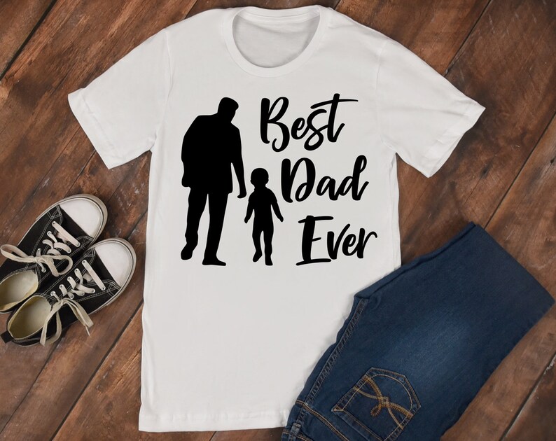 Download Dad And Child Svg Cricut Silhouette Eps Fathers Day Svg Fathers Day Shirt Design Print Dxf Cut File Best Dad Ever Svg Daddy Svg Kits How To Craft Supplies Tools