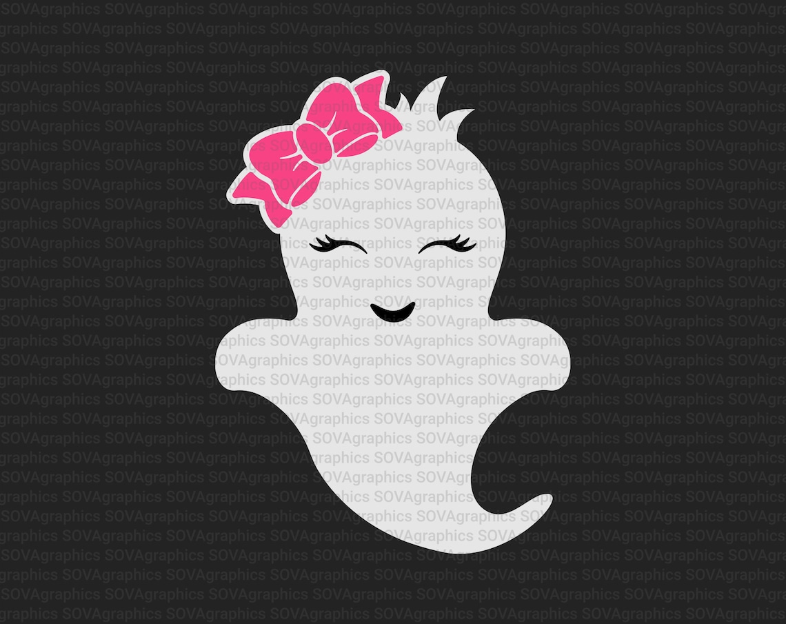 Baby Girl Ghost Svg 1st Halloween Svg Halloween Svg Girl Etsy