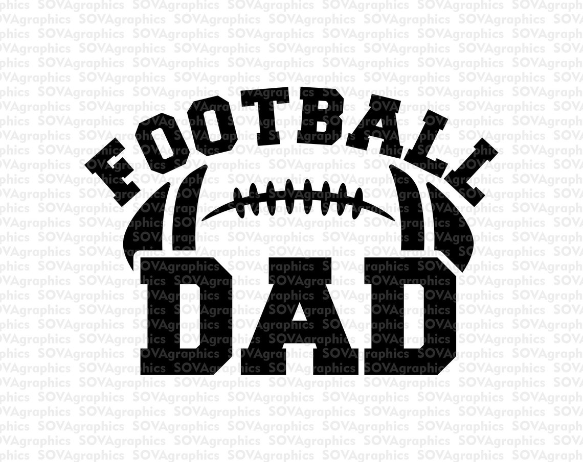 Football Dad Svg Football Svg Dad Svg Football Daddy Svg - Etsy