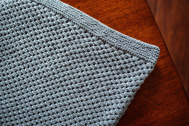 Easy Baby Blanket Knitting Pattern Swaddle Blanket Knitting Etsy