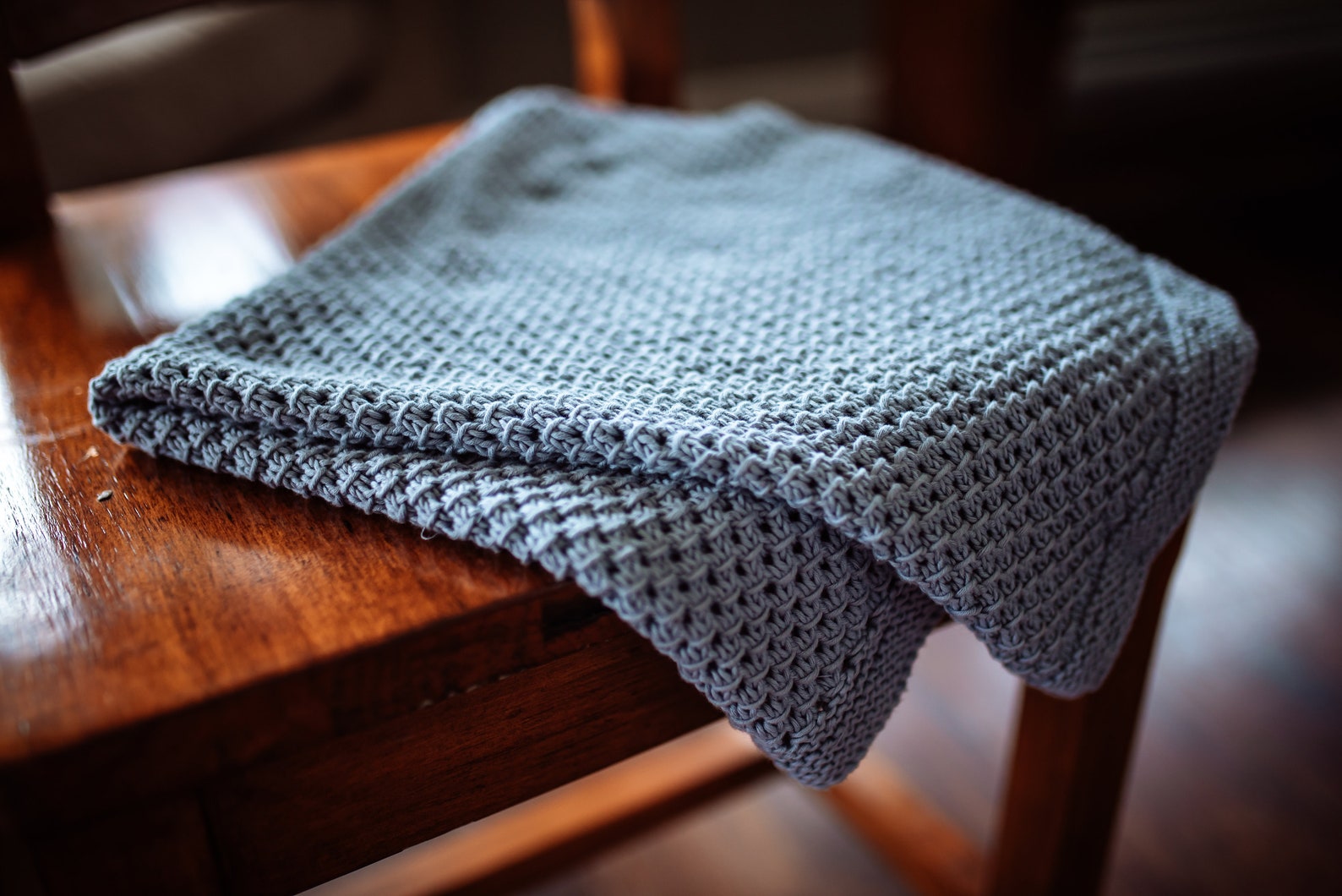 Easy Baby Blanket Knitting Pattern Swaddle Blanket Knitting Etsy