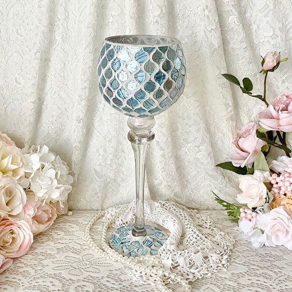 Mosaic Candle Holder Etsy