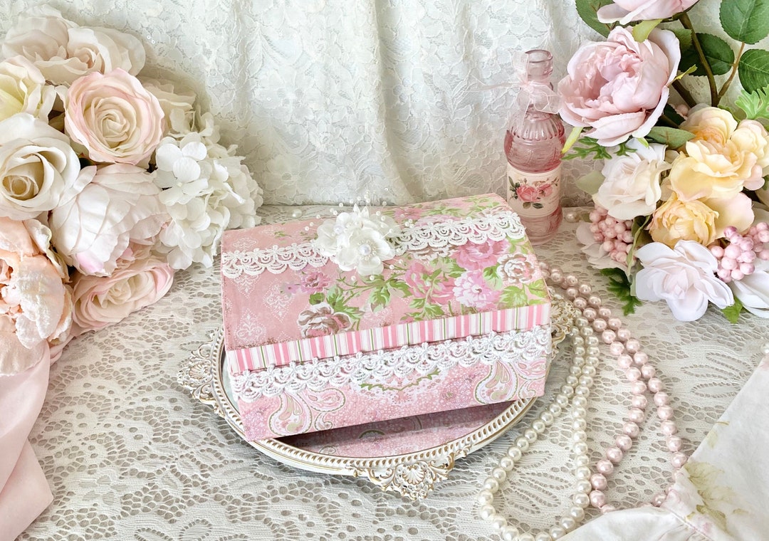 Floral Jewelry Box, Jewelry Boxes, Floral Jewelry Boxes, Shabby Chic
