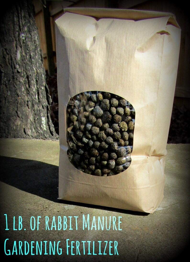 Rabbit Manure Rabbit Fertilizer Organic Fertilizer Indoor Etsy