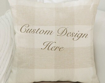 Custom Decorative Pillow