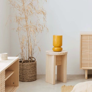 Wooden stool - Calpe