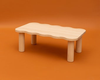 Solid pine wood coffee table - Palamos