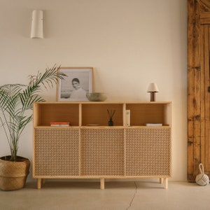 Solid wood sideboard perfect for the living room Mundina image 1