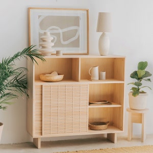 Sideboard Formentera made of solid pine wood