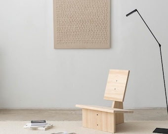 Solid wood armchair, handmade furniture - Trebalúger