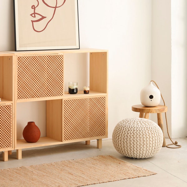 Sideboard made of solid pine wood - Jávea