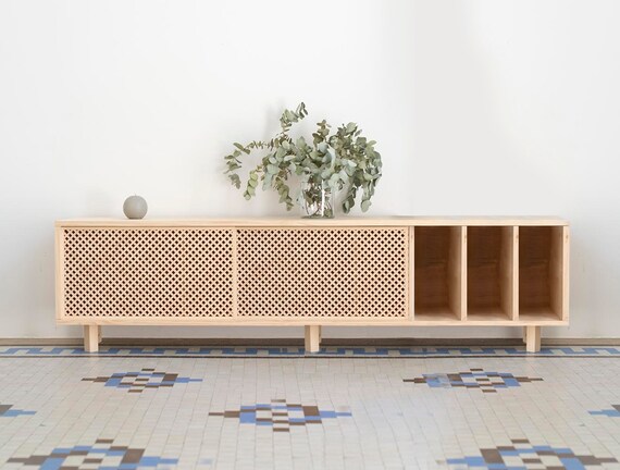 Tv Cabinet Storage And Magazine Rack Etsy