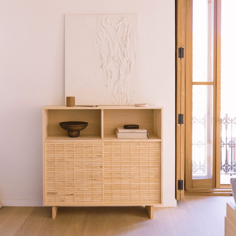 Sideboard Formentera made of solid pine wood zdjęcie 2