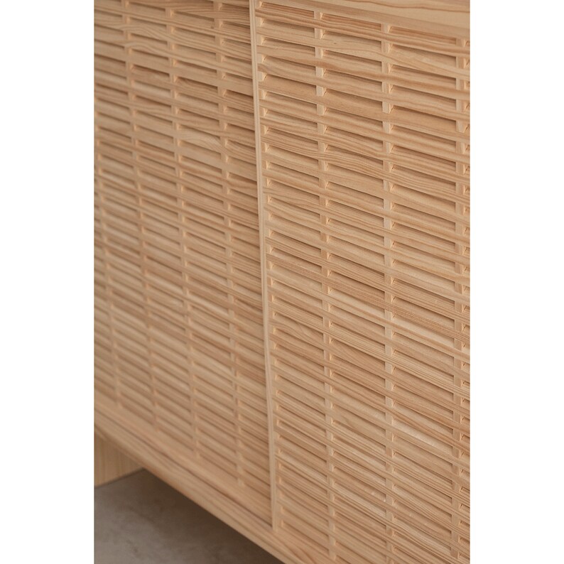 Sideboard Formentera made of solid pine wood zdjęcie 6