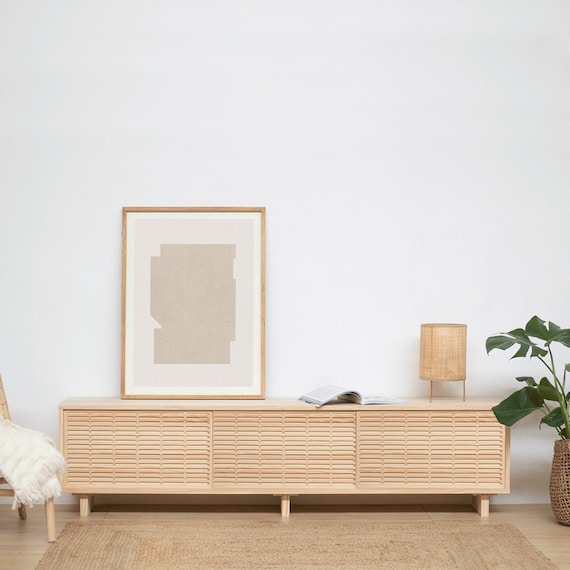 Etsy wood cheap tv stand