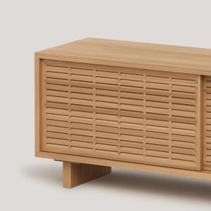 Mueble TV de madera maciza para el salón - Galera imagen 8