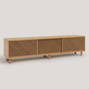 Solid pine wood TV stand - Menorca image 7