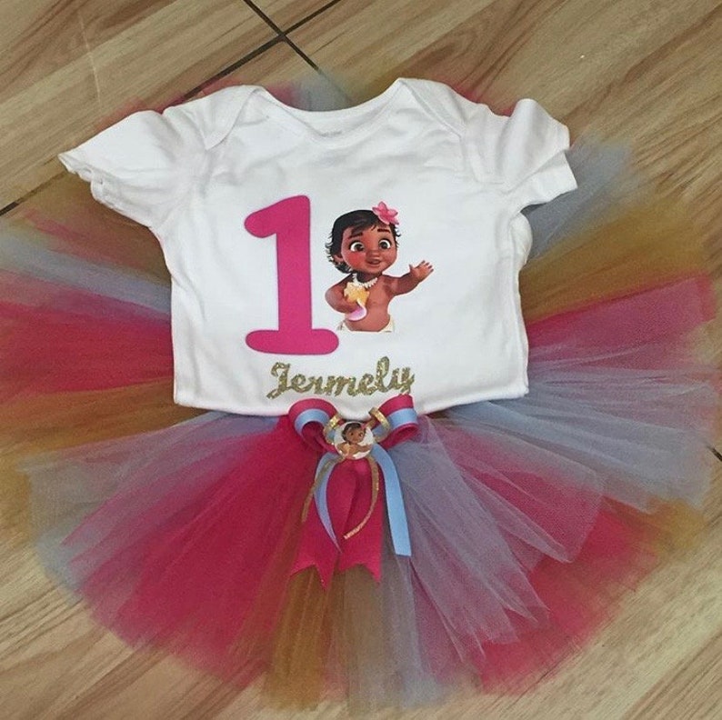 baby moana tutu
