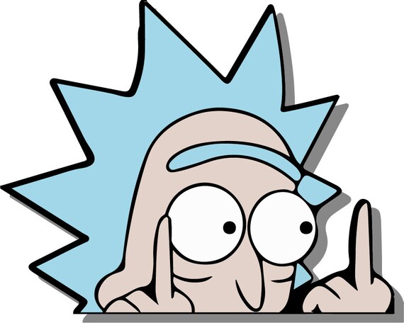 Free Free Rick Middle Finger Svg 232 SVG PNG EPS DXF File