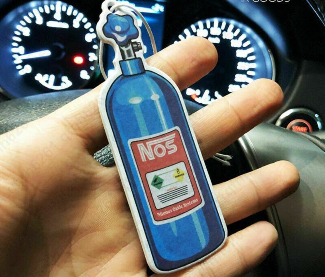 NOS Car Air Freshener NOS bottle Single OR 3 Pack Etsy