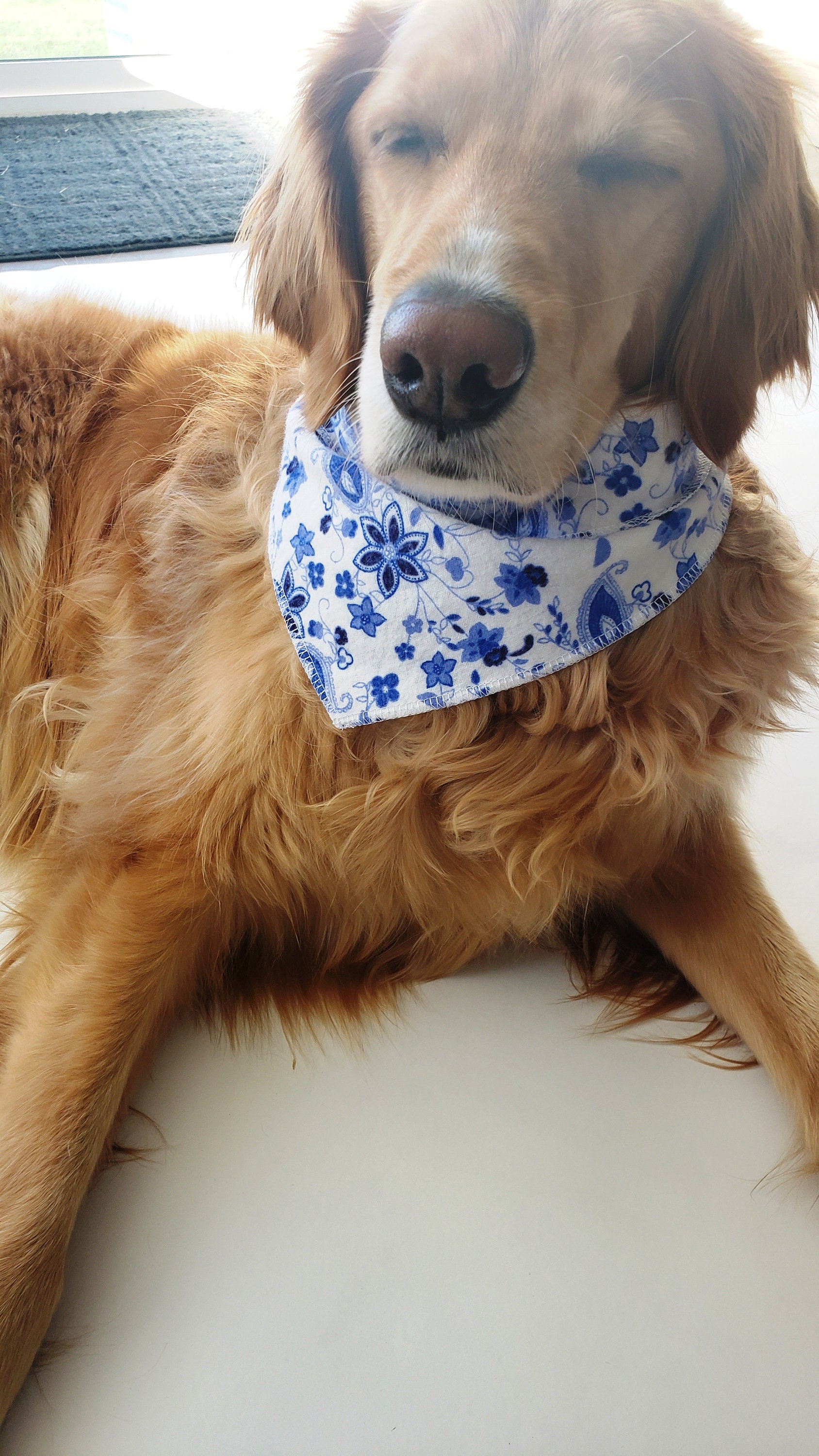 The Bitsy Flannel Bandana dog bandana pet Etsy