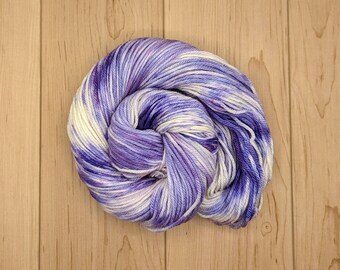 Virginia Bluebell - Merino Wool Yarn Worsted Weight Hand Dyed