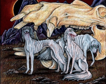 原画 borzoi 墨絵 #135 $_57.JPG?set_id=880000500F
