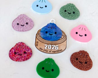 2026 The year of the squishies ornament | 2026 ornament | dumpling ornament |