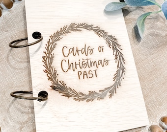 Cards of Christmas Past | Card Keeper | Greeting card keeper | Christmas | Christmas decor | Christmas cards |