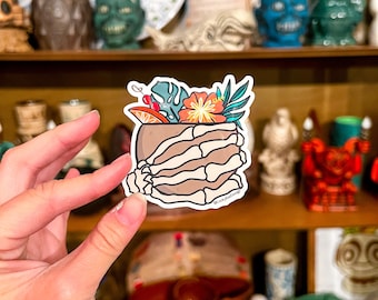 tiki sticker | tiki | sticker | tiki bar