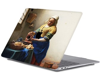 Vermeer The Mildmaid Hard Case für MacBook Pro 13, 14, 15, 16 Zoll, für Macbook Air 11 und 13 Zoll und Macbook 12 Zoll