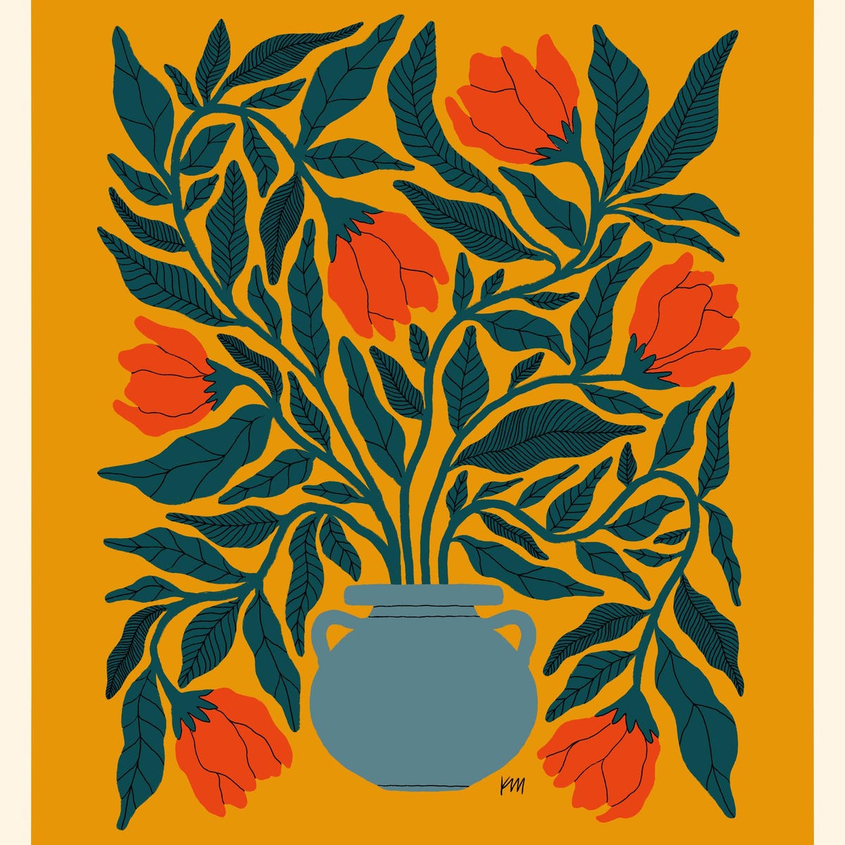 Italian Summer - Warm August - 8x10
