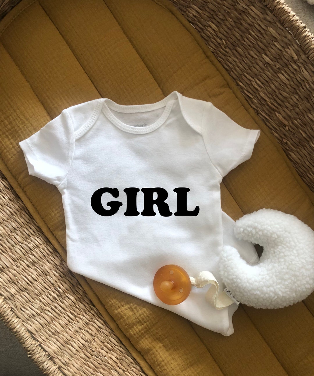 Girl Baby Onesie ® Girl Onesie Baby Announcement Onesie ® Etsy UK