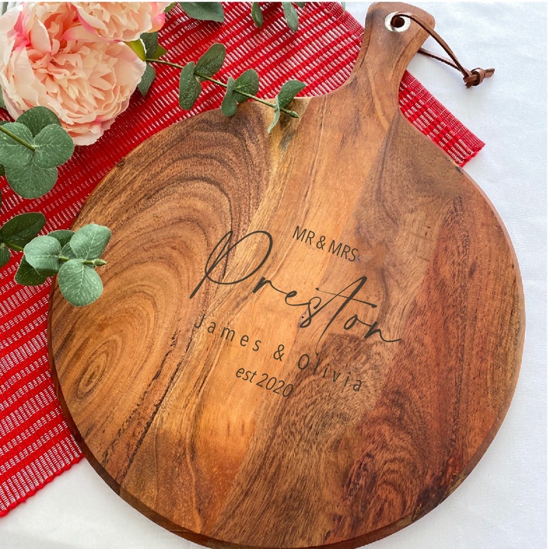 Engraved Personalised Serving Board Serving Board Etsy