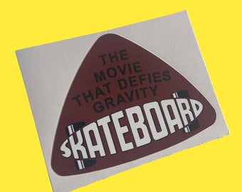 Skateboard vinyl sticker old school Vintage Classic 70s 80s 90s