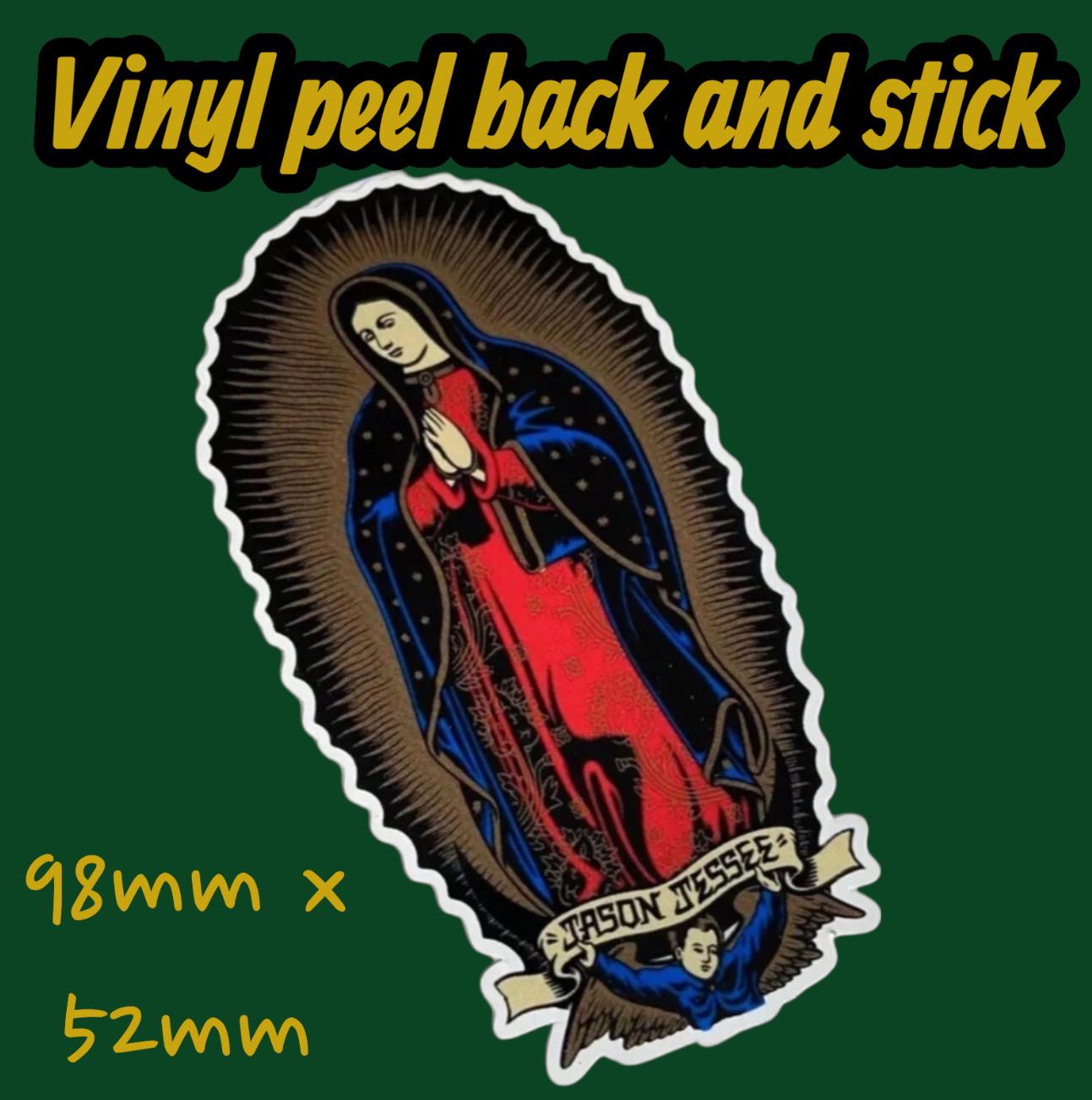 Guadalupe Santa Cruz Jason Jesse Sticker Classic Vintage