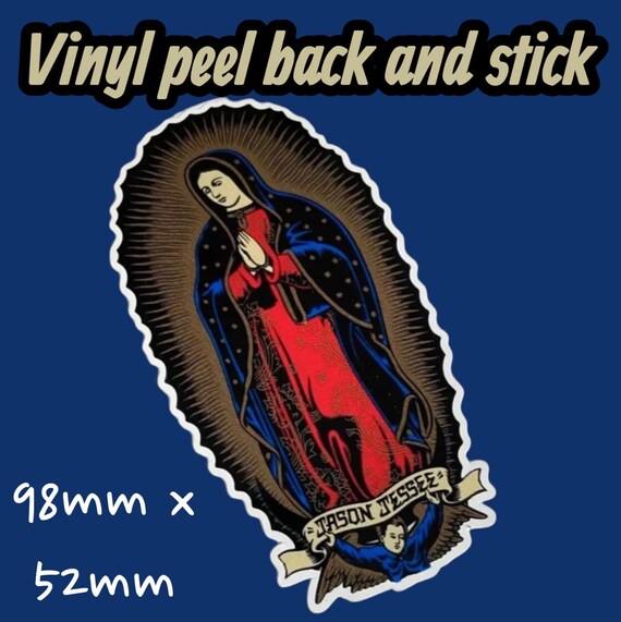 Guadalupe Santa Cruz Jason Jesse Sticker Classic Vintage