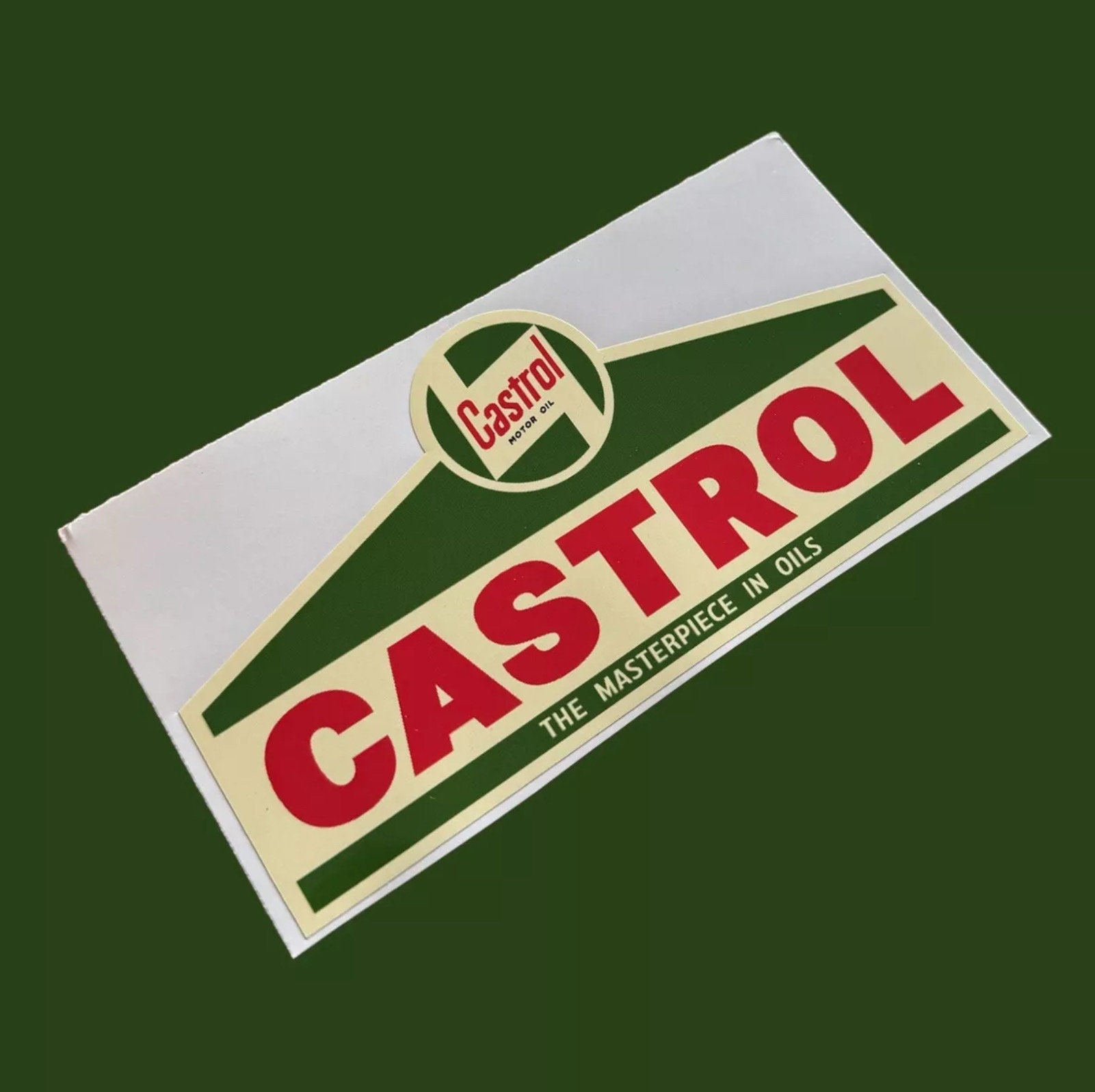 Pots de graisse et burettes Burette Castrol • Réf 0560-POTG | Roule et Vintage