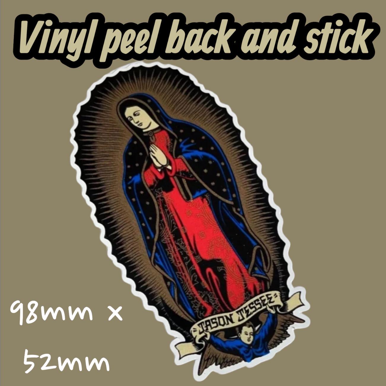 Guadalupe Santa Cruz Jason Jesse Sticker Classic Vintage