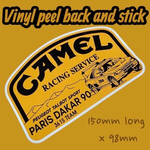 Camel Racing Sticker - Etsy