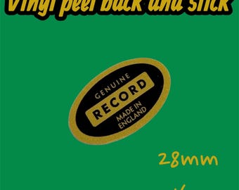 Record vice bench vintage Vinyl Sticker Classic Tool Tools Made in  England genuine