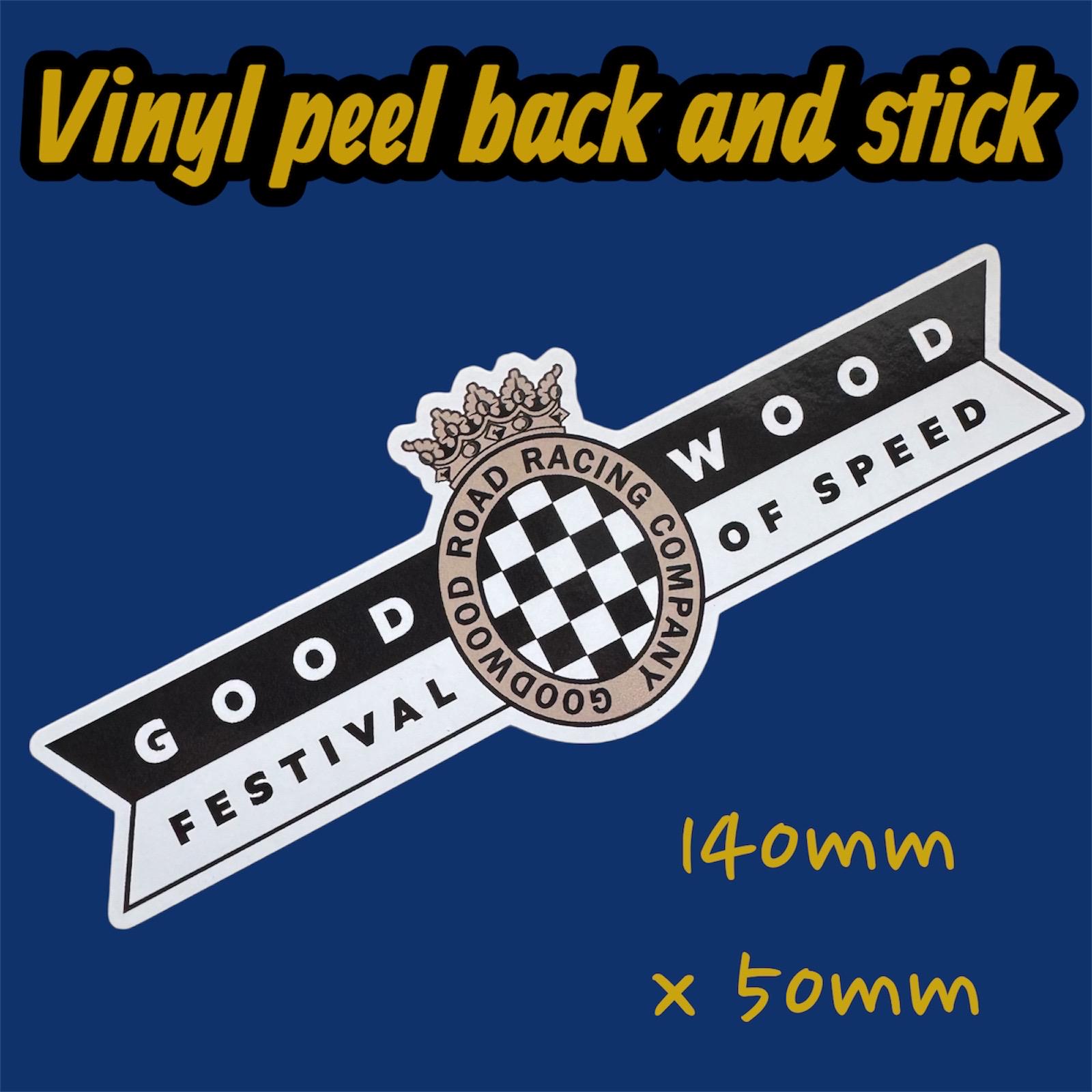 Goodwood Festival of Speed グッドウッド 洋書② Goodwood Festival of Speed Retro Motorsport Vinyl Sticker Classic