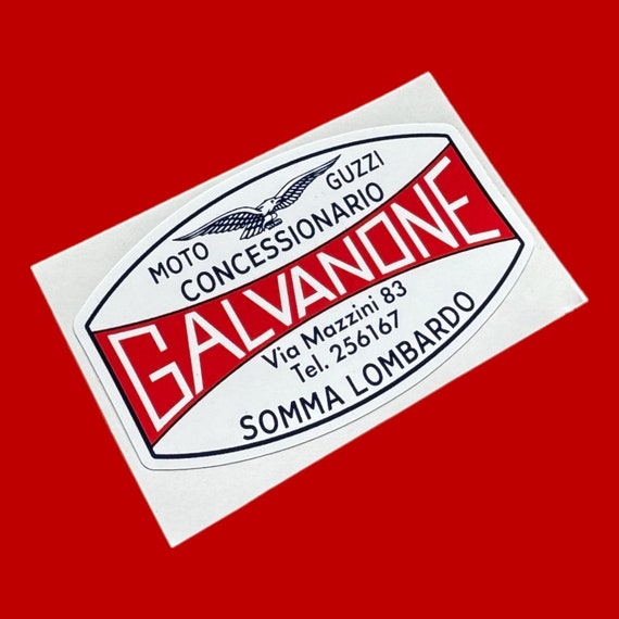 Galvanone Moto Guzzi Concessionario Dealership Dealer Vinyl
