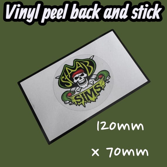 Sims Staab Skateboard Sticker Old School Vintage Classic 70s 80s
