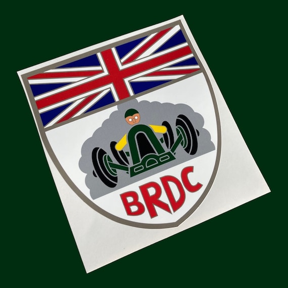 シルバーストーン クラブ カー バッジ グリル バッチ BRDC